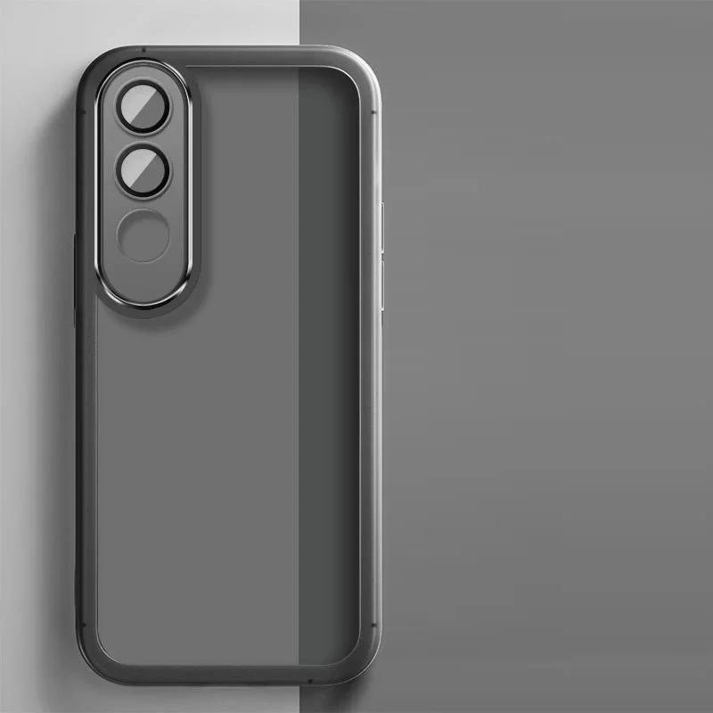 For VIVO V50 Lite V50Lite 4G 5G Case Shookproof Soft Plating Silicone Back Cover Carcase Coques Fundas Shell Mobile Phone Cases