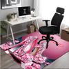 1PC Custom Name Pink Sparkle Heels Theme Floor Mat Ideal for Living Room, Game Rooms, Office, Bedroom,Floor Mat Playful Design