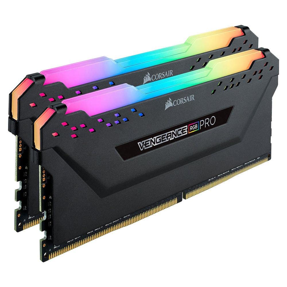 Память для настольного ПК CORSAIR VENGEANCE RGB PRO Series 16 ГБ x CMW16GX4M2Z3600C18 DDR4-3600 МГц [8 ГБ 2]