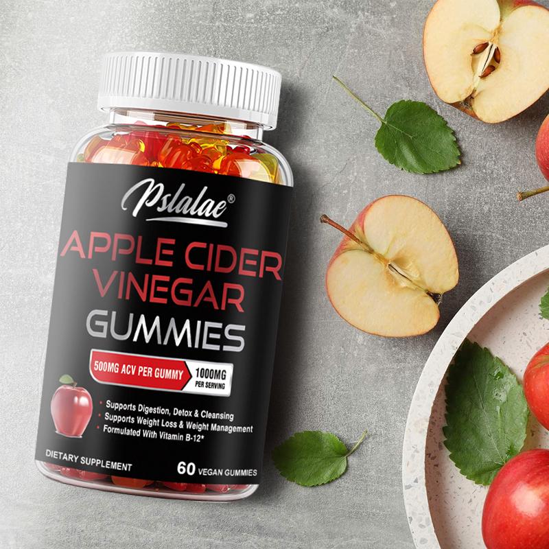 Pslalae - 1000mg Apple Cider Vinegar Gummies - Weight Management
