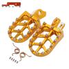 CNC Aluminum Footpegs for RMZ2550/RMZ450/RMX450Z Off-Road Motorcycles
