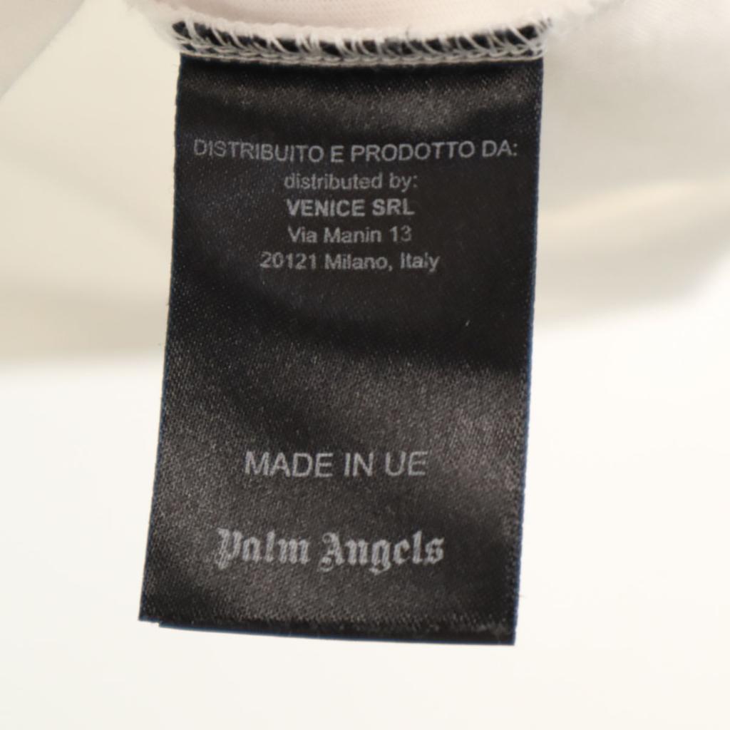 Palm Angels Футболка с коротким рукавом M Белая Доберман Мужская Б/У