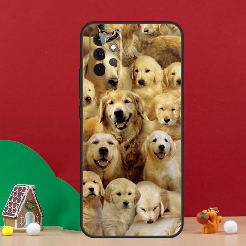 Golden Retriever Dog Case For Samsung Galaxy A55 A52 A32 A12 A33 A06 A16 A26 A36 A56 A15 A53 A13 A34 A54 A14 A17