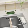 with 50Pcs Replacement Net Sink Filter Rack Towel Storage Drain Rack Filter Mesh Bag Stand  Kitchen
