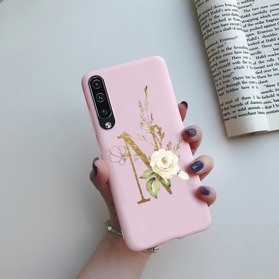 Чехол для Samsung Galaxy A50 A30 Чехол Силиконовый Милые Буквы Мягкая Задняя Крышка для Samsung Galaxy A30S A 30 50 A50S Чехол 2019 бампер