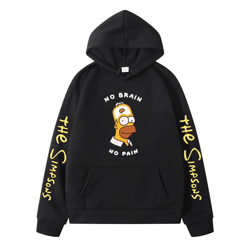 Cartoon Beauty Manga, Peripheral Printing Loose Fashion Men'S And Women'S Hooded Sweater Hoodie