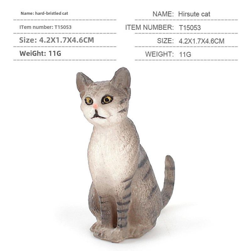 Детский набор игрушек «Черно-белый котенок» — китайские сельские украшения в виде кошечки