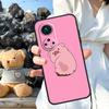 Cartoon Pig Case For Honor Magic 6 Pro 90 70 50 Magic 5 Lite X6 X7 X8 X9 X6a X7a X8a X9a X8b X9b Cover