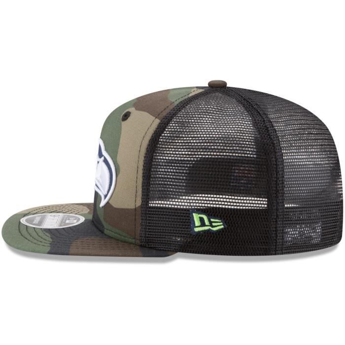 New Era 9Fifty Mesh Snapback Cap Seattle Seahawks Wood Camo