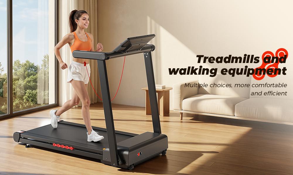 Walking Pad FT62 150 kg Maximum Capacity 18-Level Automatic Incline 4 HP Motor with 1–16 km/h Speed Range