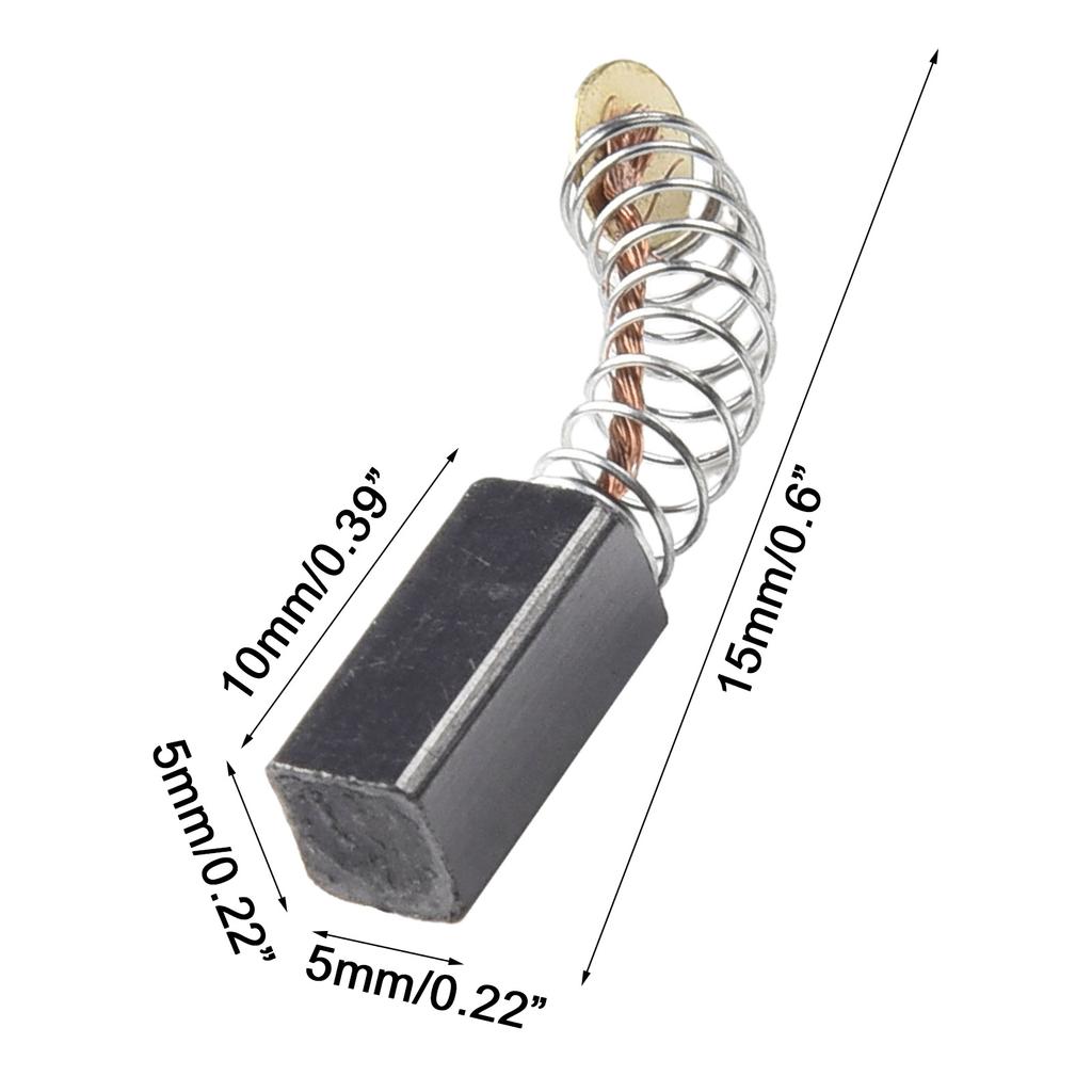 Угольные щетки 10x5x5 мм, 2 шт., аксессуары для электродвигателей