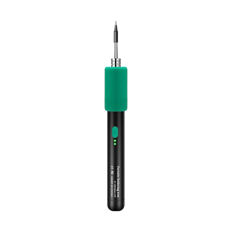 1 Набор 5В 15Вт USB Type-C Интерфейс Электрический Паяльник Ремонт Беспроводной Мини Трехуровневая Температура Паяльник Сварочный Инструмент