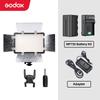 Godox LED308C II LED308 3300K-5600K LED Video Light Lamp for DV Camcorder Camera+NP770 4400Ahm Battery & Charger