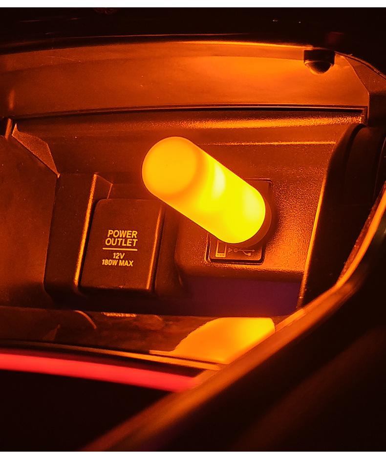 Car LED Night Lights Car Interior Ambient Mini Light Emergency Lighting Home Decorative Light Atmosphere USB Lamp Accessories