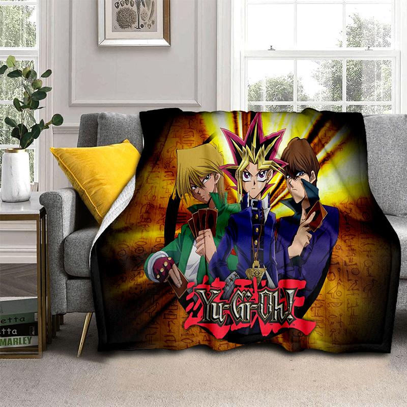 Yu-Gi-Oh MONSTER CARD одеяло с рисунком аниме, мягкое одеяло для дома, спальни, кровати, дивана, пикника, путешествия, офиса, одеяло, детское одеяло
