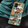 Забавный чехол для телефона с котенком и кошкой для Samsung Galaxy A51 A71 A21S A03s A13 A33 A53 A11 A31 A52 A41 A32 5G A01, черный силиконовый чехол