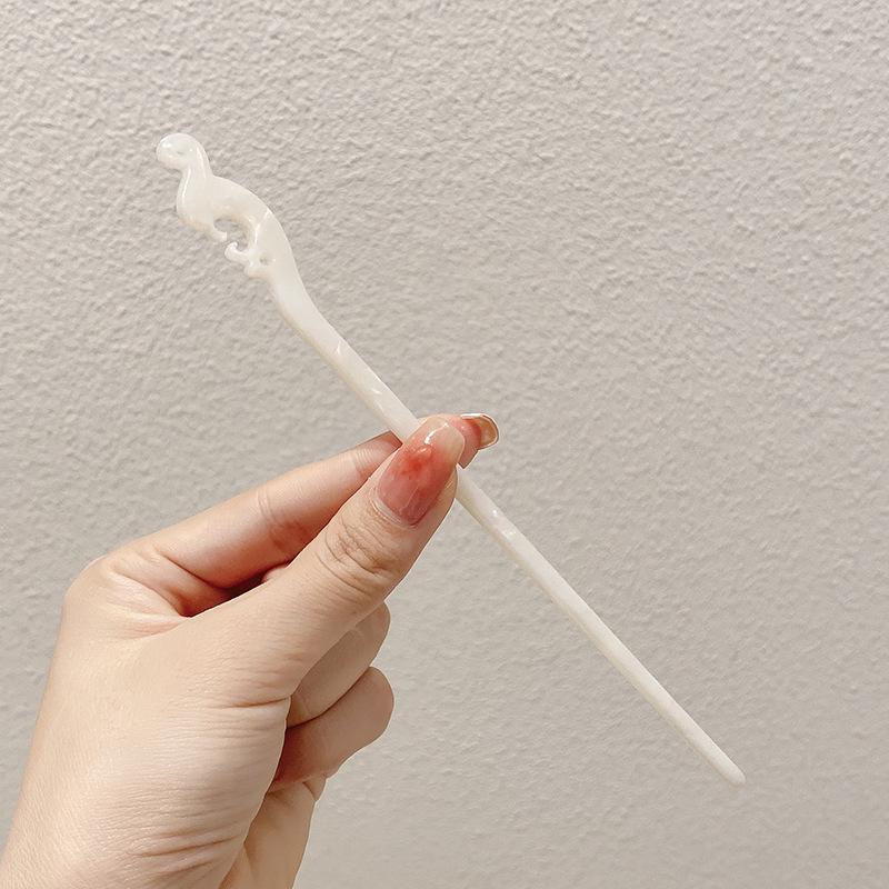 High-End Retro Chinese Tassel Hairpin for Women - Versatile Alloy Hair Clip for Elegant Updos