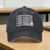 Funny Saying I Had Potential Washed Baseball Cap  Street Style Sun Hip Hop Hats Summer FeUnisex Unisex Hunting Camping Baseball Caps