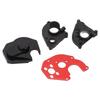 Адаптер пластины крепления двигателя RC Корпус коробки передач для Axial SCX24 124 RC гусеничного автомобиля