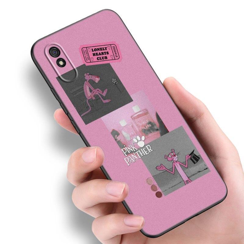 Чехол для телефона «Розовая пантера» для Xiaomi Redmi 7 7A 8A 9i 9A 9C 10 10A 10C K20 Note 5 6 Mi 8 9 9T Pro A2 Lite A3 6X Mix 3, чехол