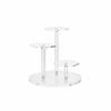 Hexagon Stepped Display Stand Sturdy Acrylic Pedestal