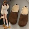 Fashion New Fashion Platform Fluffy Slippers Women Winter Warm Plush Indoor Cotton Shoes Woman Thick Sole Non Slip Unisex House Slippers
