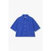 Studio Tomboy Back Pleats Short Sleeve Shirt 9176221985