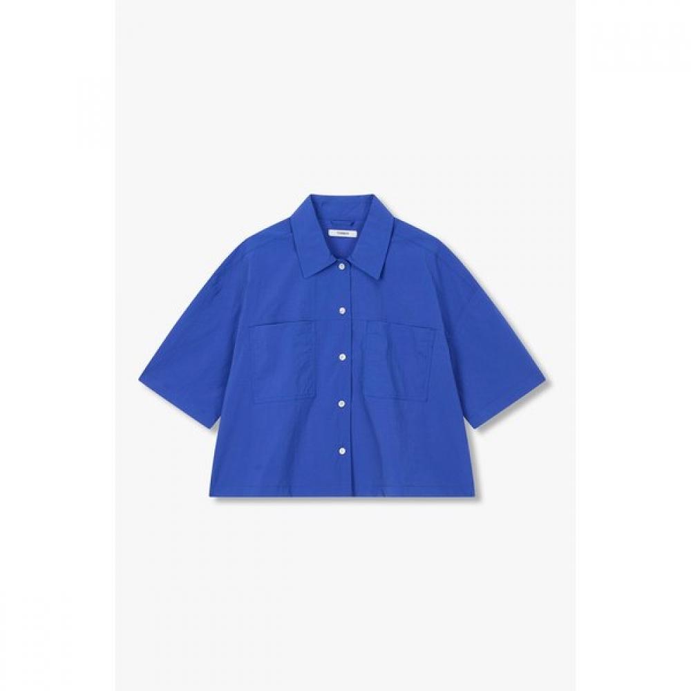 Studio Tomboy Back Pleats Short Sleeve Shirt 9176221985
