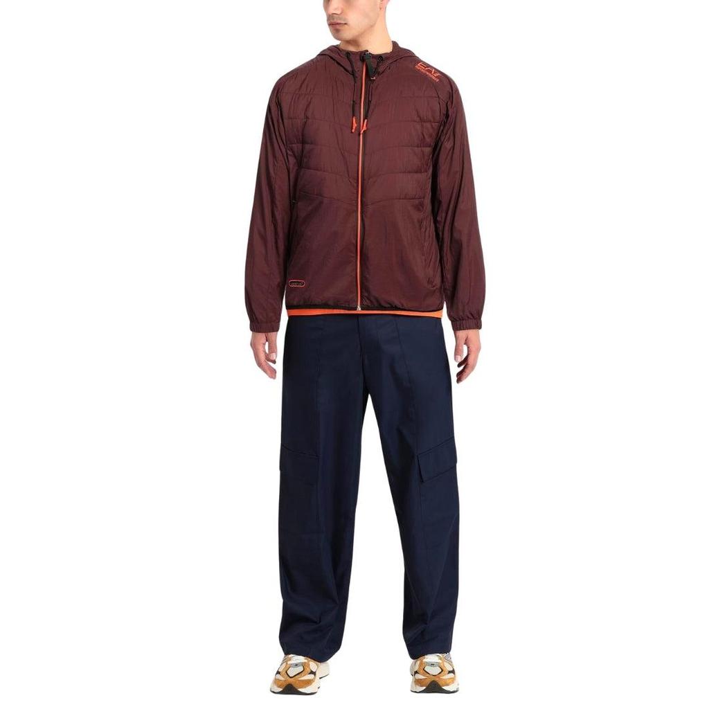 Emporio Armani Mens Lightweight Hooded Bomber Jacket