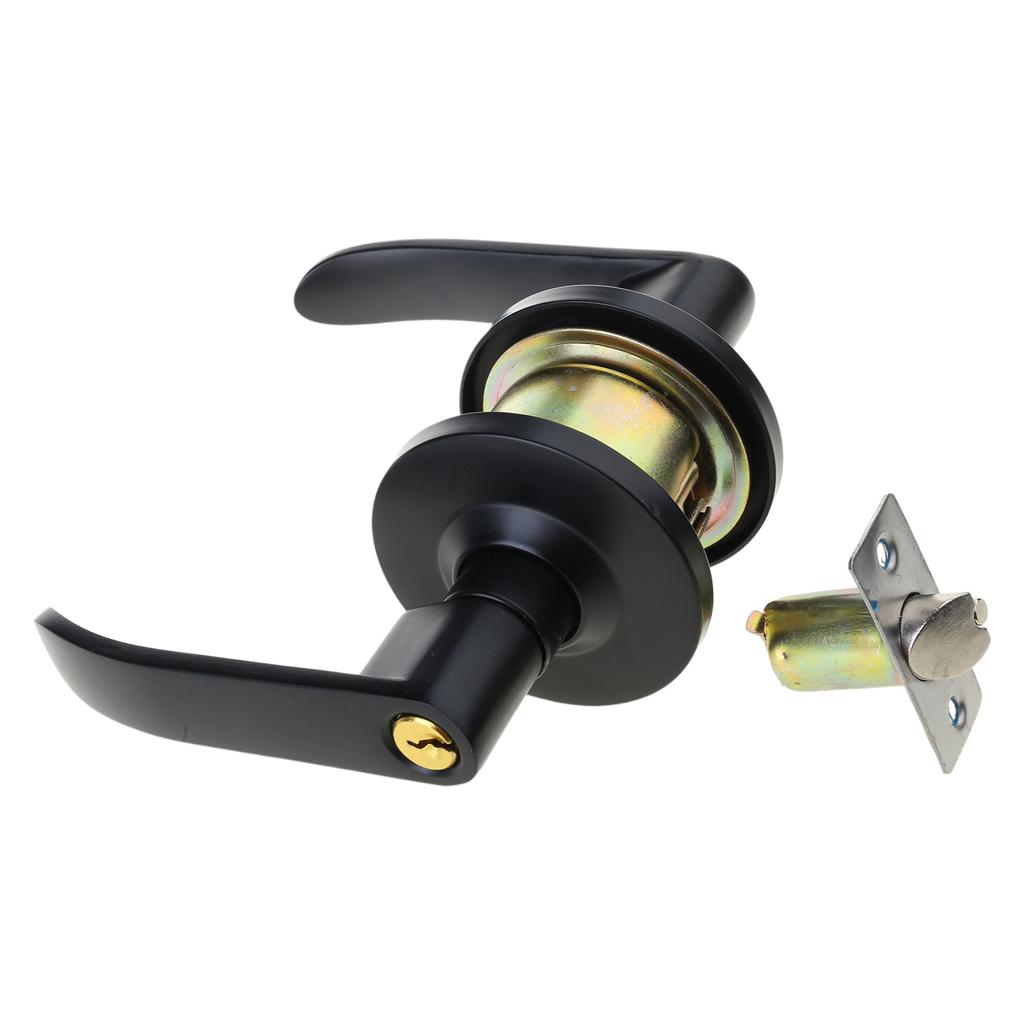 Комплект дверных ручек с трубчатой защелкой Простая установка Дверная ручка Многофункциональная ручка для межкомнатных дверей Проходная функция