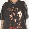 Футболка The Craft Movie Графический Хоррор Фильм Женская Унисекс Хлопковая Летняя Весенняя Винтажная Харадзюку Топ Оверсайз Уличная Одежда Круглый Вырез