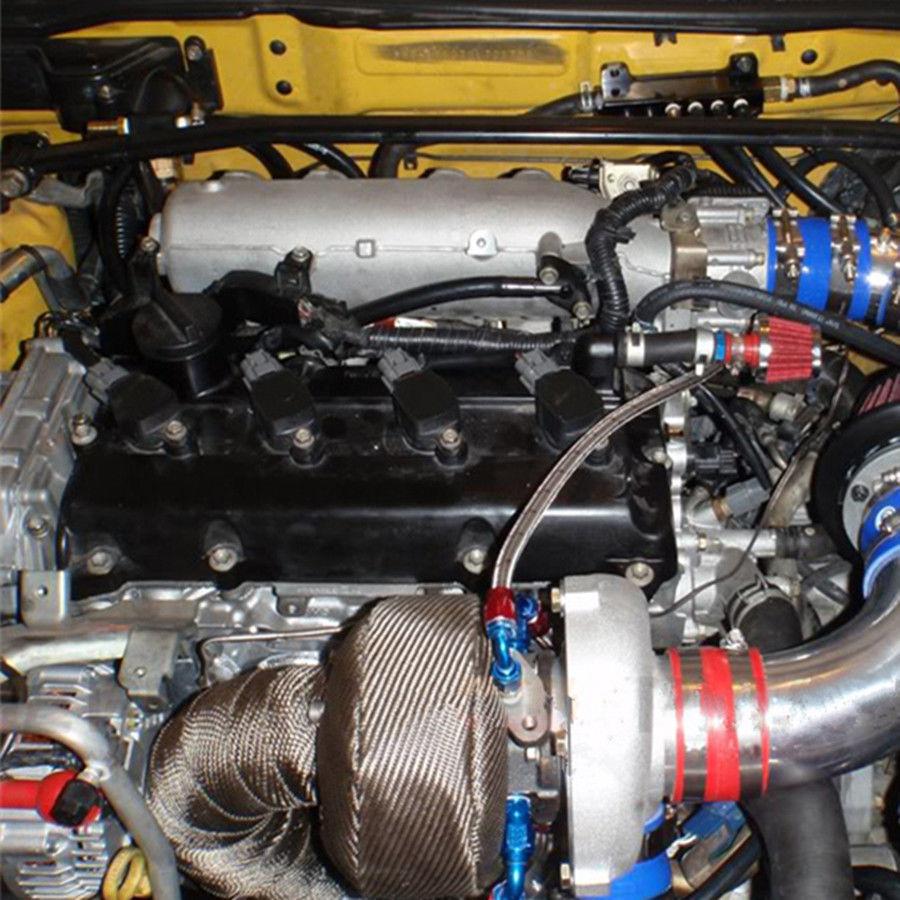 Прилегающее термоодеяло для выхлопной системы уменьшает турболаг и увеличивает время раскрутки турбины, при этом значительно снижая температуру под капотом.. Отличный Тепловой B