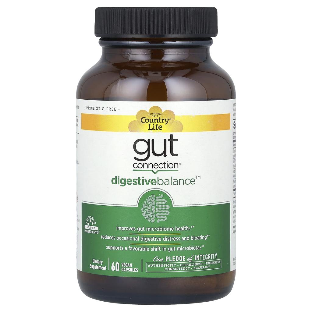 Gut Connection® Digestive Balance™, 60 Veggie Capsules