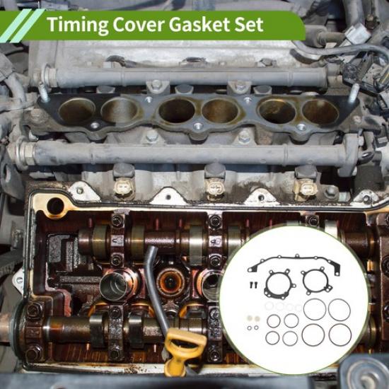 Timing Cover Gasket Set for BMW 325i Base 25L 2001-2005 1 Set Engine