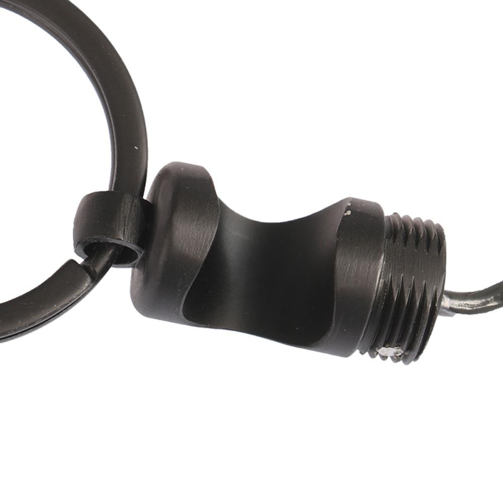 Outdoor Kitchen Tools Wine Beer Keychain Multifunctional Bottle Opener 3 In 1 Zinc Alloy Corkscrew