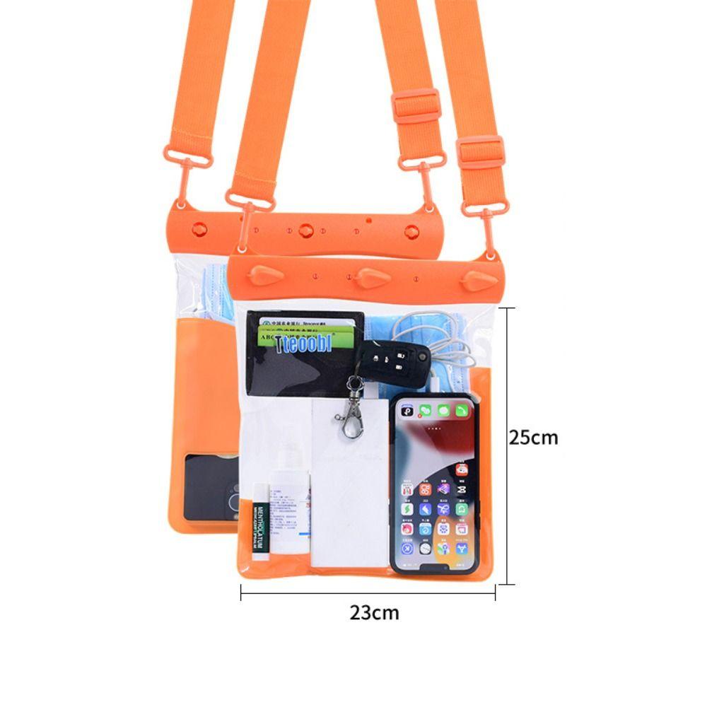 IPX8 Waterproof Mobile Phone Waterproof Bag Floating Swimming Storage Bag Boating