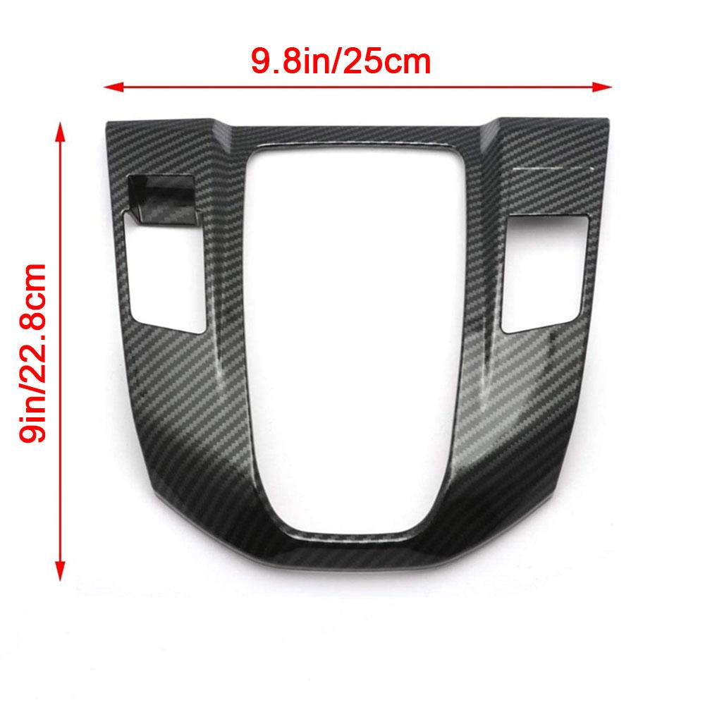 Car Gear Shift Box Panel Cover Trim Protector Carbon Fiber For Honda CR-V CRV 2017 2018 2019 2020 2021 2022