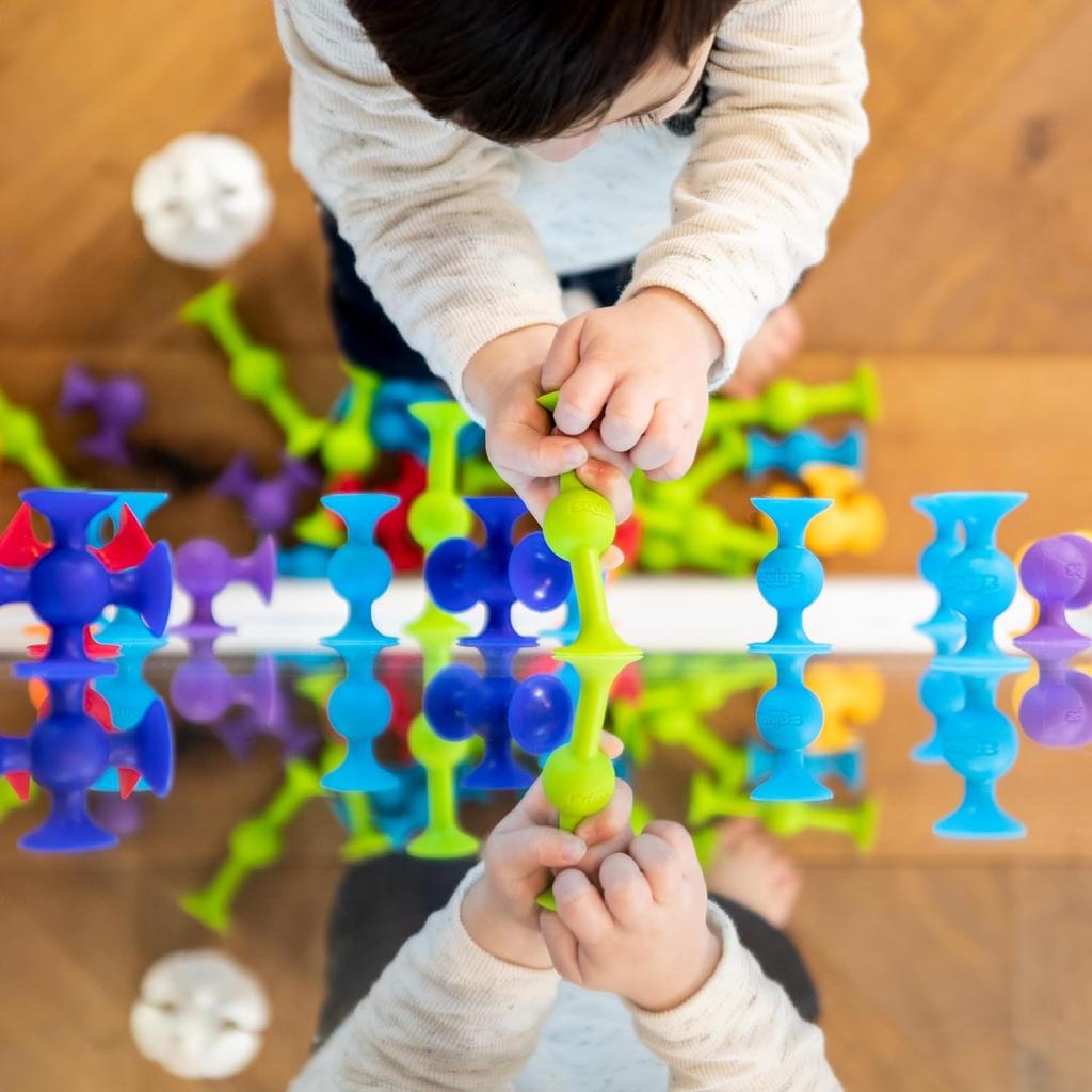 Кашкайш Ванна 48 Новых Развивающих Блоков от Консультанта по Игрушкам и Развивающие Игрушки для Ванны с Присосками на Присосках, Подарки на День Рождения, Игрушки, [Рекомендовано Учителем] Игрушки,