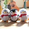 Милый мультяшный пингвин плюшевая кукла рюкзак подвесные украшения сумка брелок кулон девичья милая мягкая игрушка тряпичная кукла детский подарок на день рождения