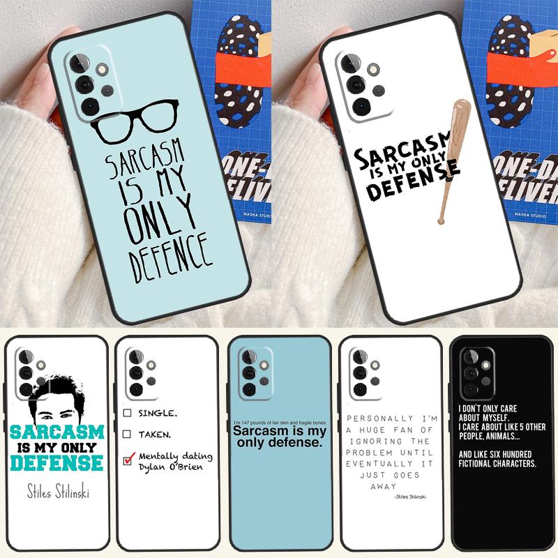Цитаты из сериала «Волчонок» Для Samsung Galaxy A05 A06 A16 A54 A34 A14 A55 A35 A15 A53 A33 A13 A22 A32 A52 Чехол для телефона
