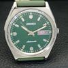 Seiko АВТОМАТИЧЕСКИЕ МУЖСКИЕ ВИНТАЖНЫЕ ЧАСЫ SEIKO 6309A ЯПОНИЯ ЗЕЛЕНЫЙ ЦВЕТ ЦИФЕРБЛАТ a701448-5