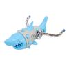 Dog Chew Food Dispensing Toy Tooth Cleaning Shark Shaped Stress Relief Chew Teething Toy for Puppy P