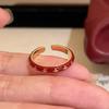 Кольцо Ankola Red Drop Oil Open Ring: Женская коллекция осень/зима: модная, универсальная и изысканная