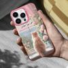 Чехол для телефона с исламским искусством «Бисмиллях Аллах» для iPhone 16, 15, 14, 17, 13, 12, 11, Mini, Pro, SE, XS, MAX Розовый Матовый Силиконовый Чехол