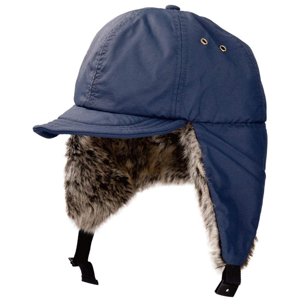 Базовая шапка-пилот с клапаном из нейлона рипстоп Enchi для холодной погоды, один размер подходит для мужчин и женщин, шапка, наушники, защита, нейлон, все, черный,