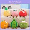 Плюшевая игрушка в форме арбуза, фруктовая подушка-украшение для уютного дома и декора кровати
