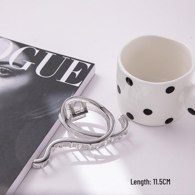 Корейская модная заколка для волос: Элегантный зажим «Акула» для женщин