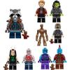 Guardians The Of Galaxy Minifigures Kids Toys Gifts Building Blocks Compatible