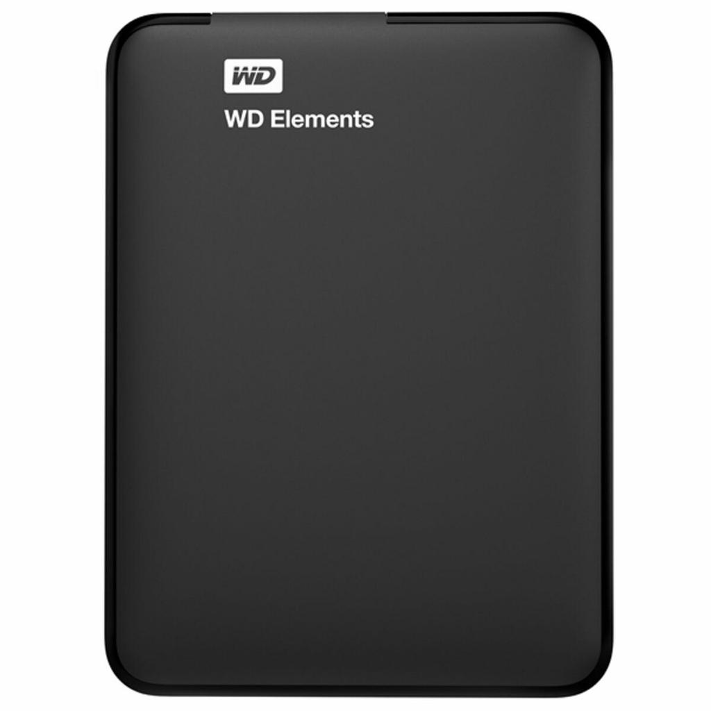 External Hard Drive Western Digital WD Elements Portable Black 1 TB