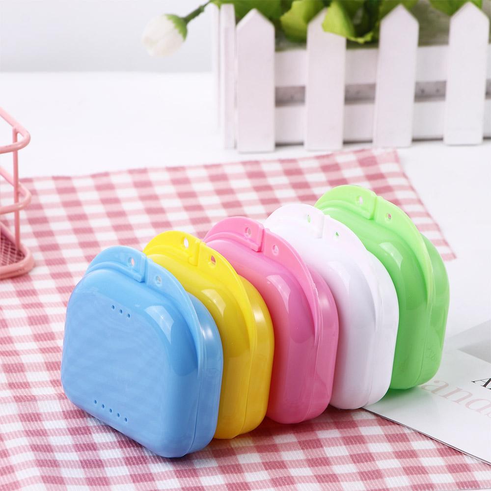 Care Tooth Orthodontic Fake Teeth Case Denture Storage Box Mouth Guard Container Dental Organizer